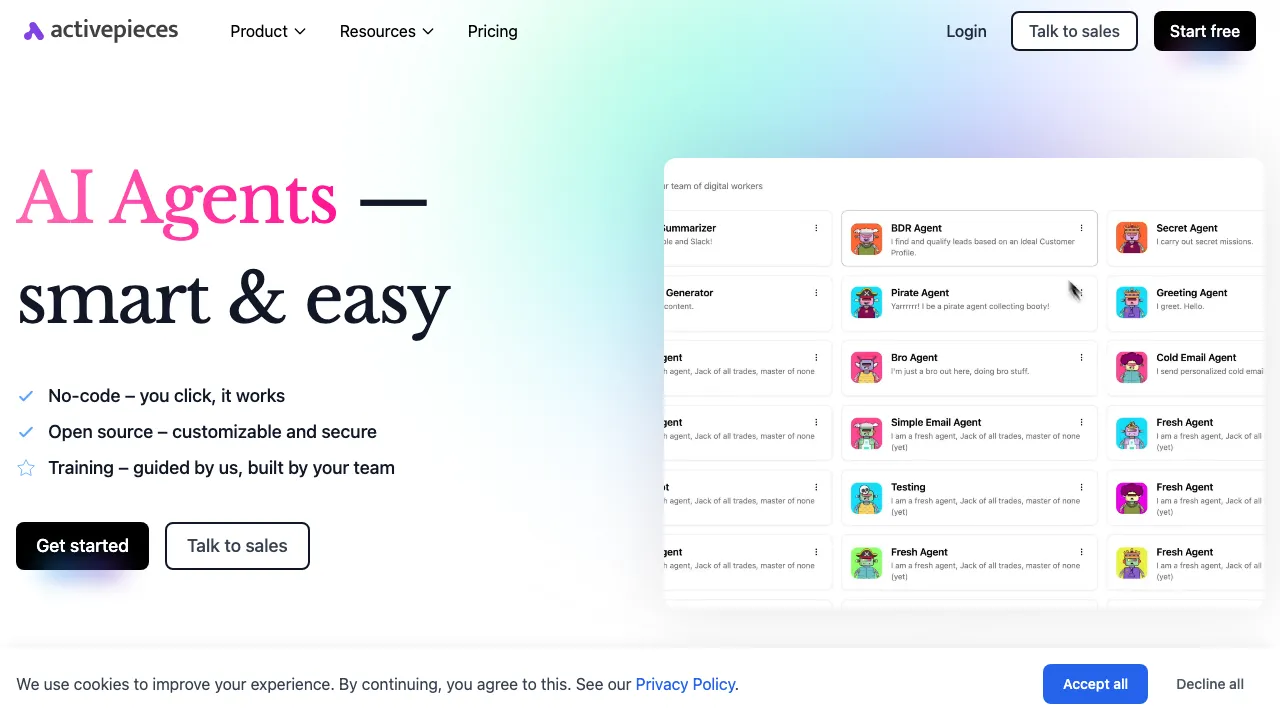 Activepieces main image