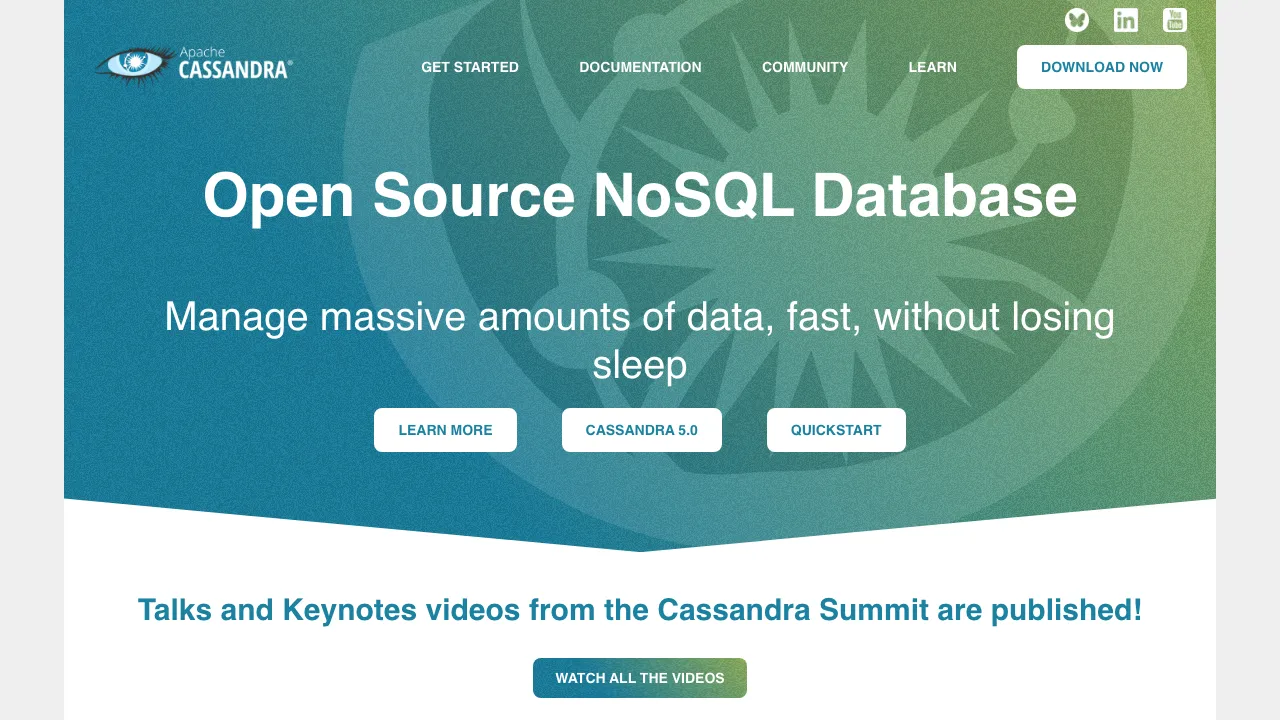 Apache Cassandra main image