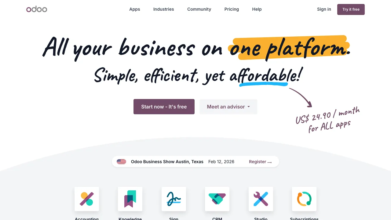 Odoo (CRM) main image