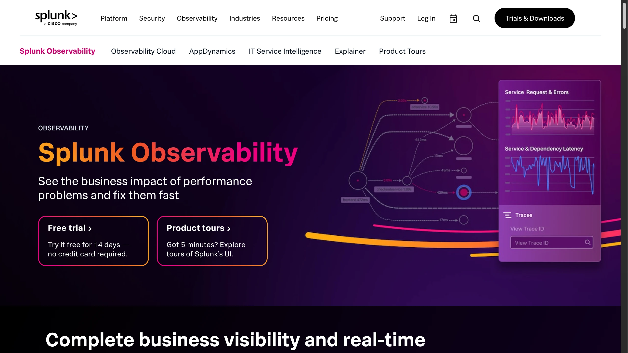 Splunk Observability main image